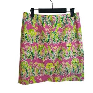 Lilly Pulitzer Vintage Millionaire’s Row Animal Jungle Print Skirt